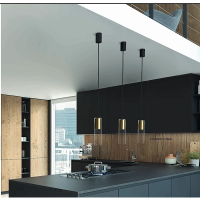 lafabryka.pl Lampa wisząca CYLINDER SOLID BRASS M 7868 Nowodvorski